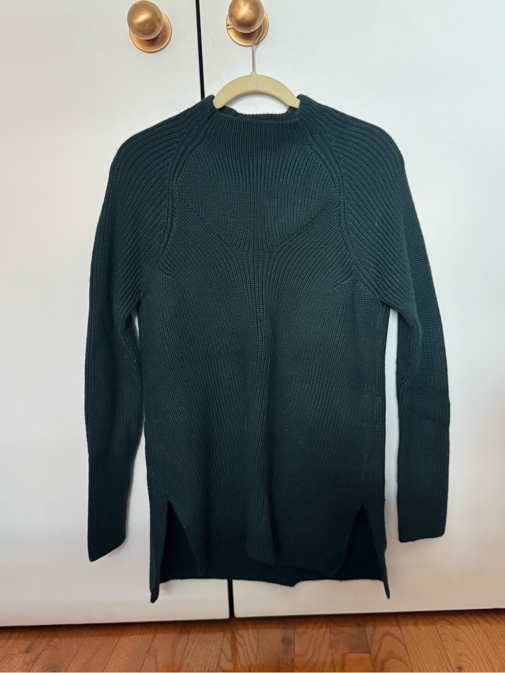Sandro Ribbed Mock Neck Sweater Size 3